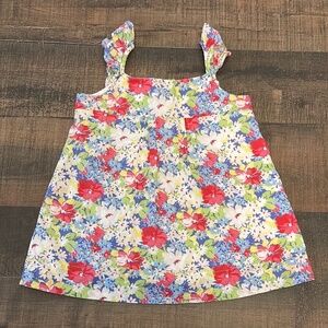 Girls size 4T GAP summer/spring floral shirt dress
